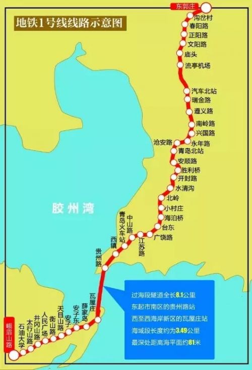 青岛地铁1号线有新进展!又向通车目标迈进一大步