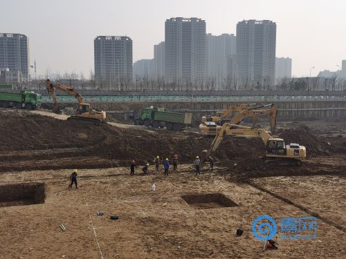 华测北方区域检测认证基地项目建设现场