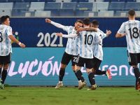 阿根廷4:1大胜玻利维亚 梅西小组赛后领衔射手榜