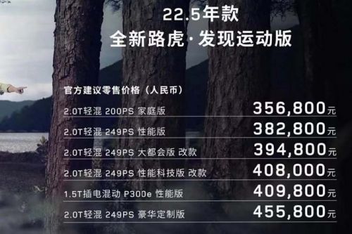 上市5個月便官降路虎新發(fā)現(xiàn)運動售35.68-45.58萬-圖2